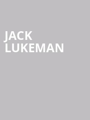 Jack Lukeman at Bush Hall